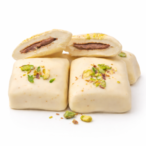 Beyaz Çikolata Kaplı Bohça Lokum