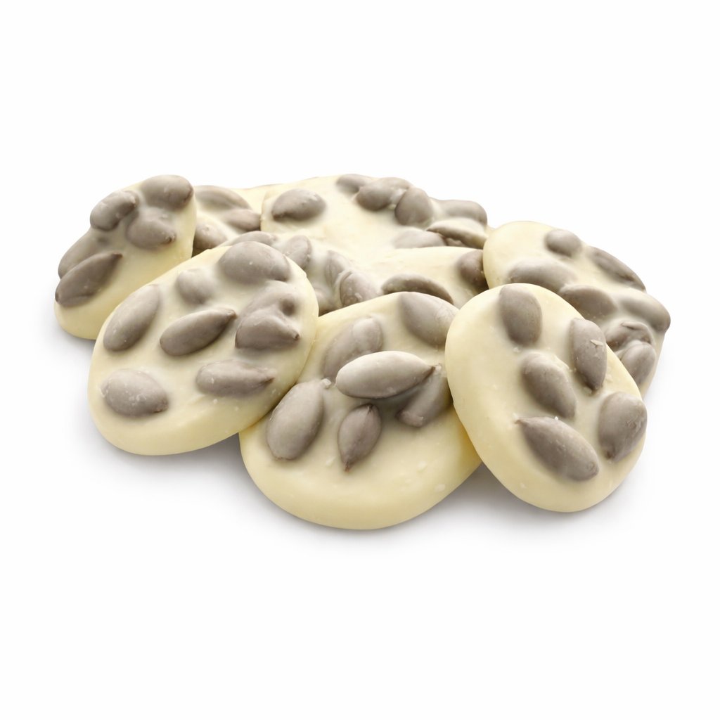 Kayısı Çekirdekli Beyaz Çikolata