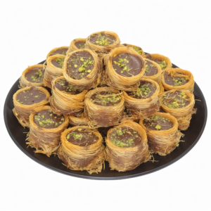 Sütlü Çikolatalı Kadayıflı Bülbül Yuvası Lokum