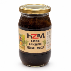 Kayısılı Acı Çehreli Rezeneli Macun (450gr)
