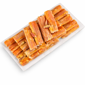 Portakallı Fitil Lokum Antep Fıstıklı