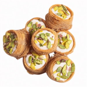 Kaymaklı Kadayıflı Bülbül Yuvası Lokum